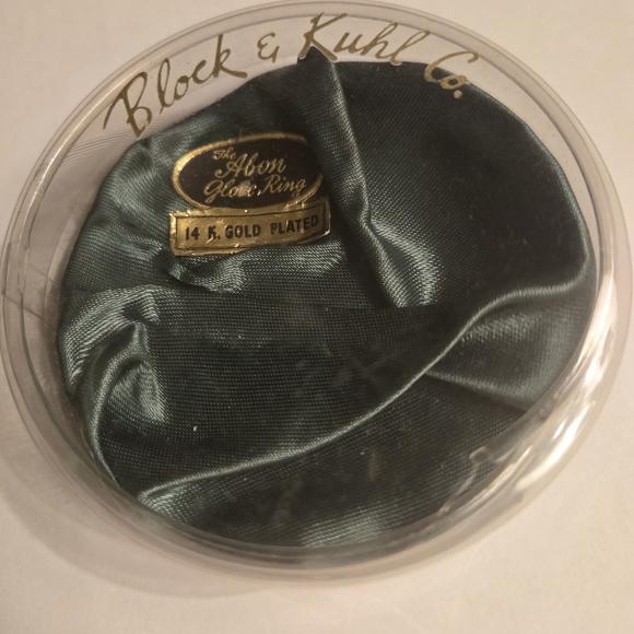 Kuhl Gold and Silver Brooch Set with Blue Accent - Picture 8 of 9